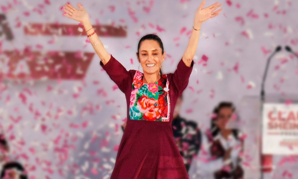 Claudia Sheinbaum con confianza rumbo al primer debate presidencial