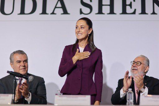 Empresarios mexicanos, europeos y norteamericanos, con Sheinmbaum