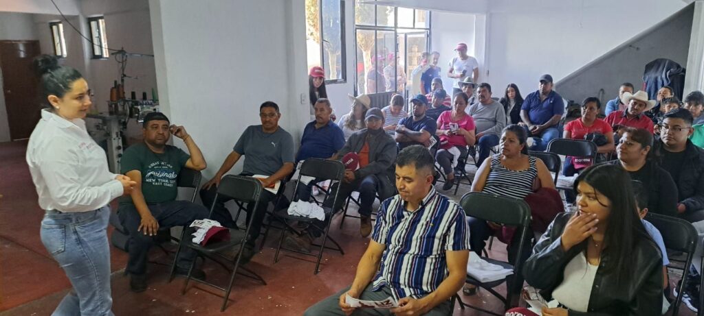 Liz Ordaz se compromete al fortalecimiento de micro empresarios