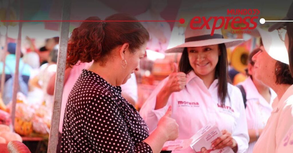 Mirna Rubio y Amalia Valencia llevan propuestas a tianguis en Villa de Tezontepec