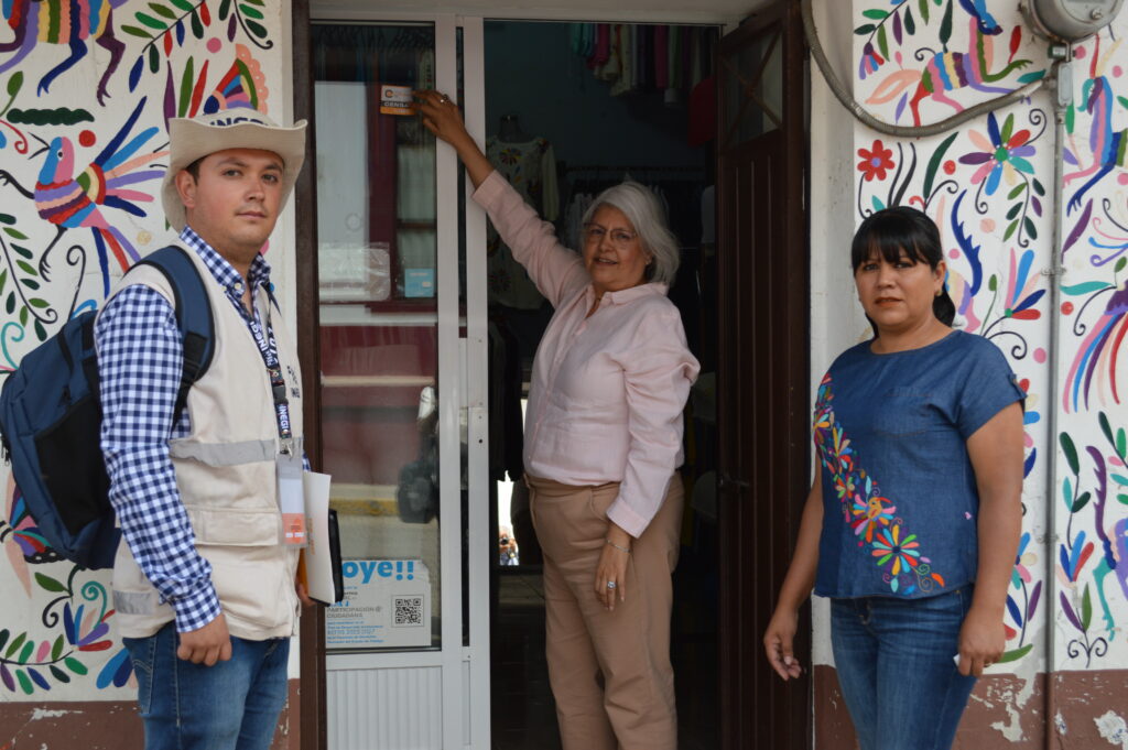 Presidenta del INEGI encabeza operativo de Censos Económicos 2024 en Tenango de Doria