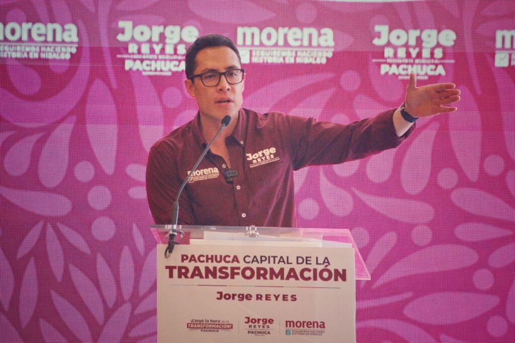 Jorge Reyes por un gobierno con transparencia