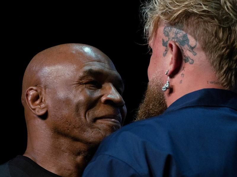 Mike Tyson y Jake Paul ya se vieron las caras