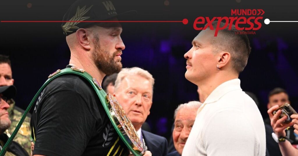 Tyson Fury y Oleksandr Usyk listos para el combate en Riyadh tras un tenso pesaje