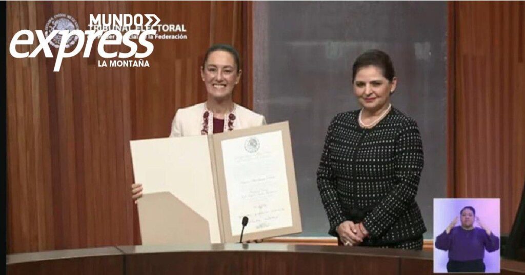 Sheinbaum legalmente Presidenta de México