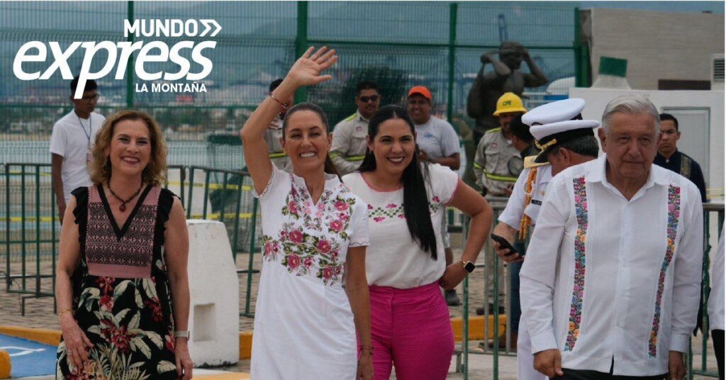 López Obrador respalda a Claudia Sheinbaum en su primera gira como Presidenta Electa