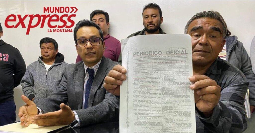 Pobladores de Real del Monte piden indemnización