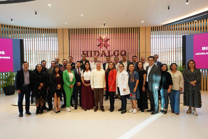 Funcionarios de Hidalgo se encuentran con legisladores federales