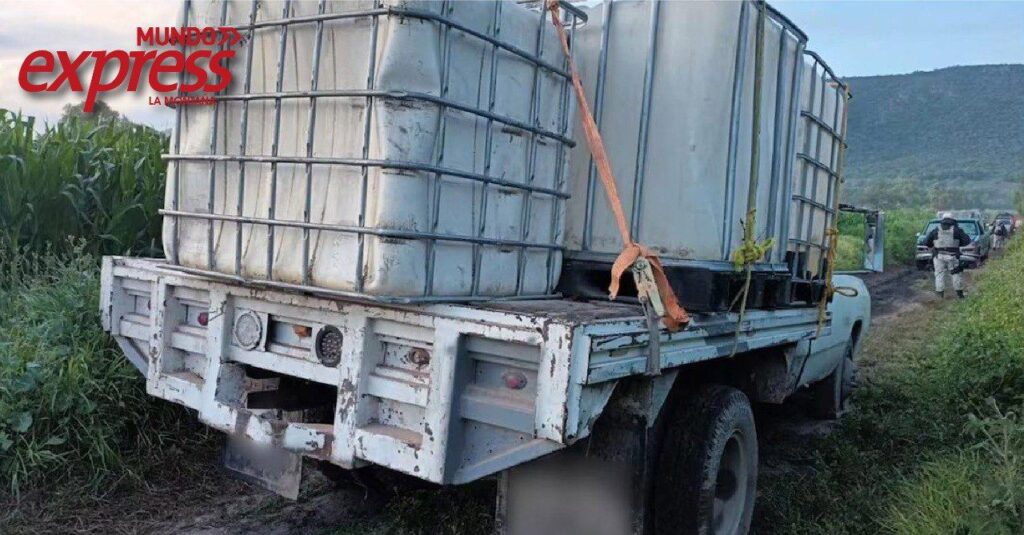 Detienen camionetas cargadas de huachicol