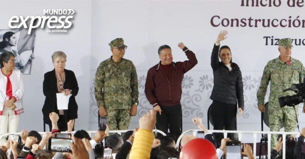 Reciben a Sheinbaum en Hidalgo