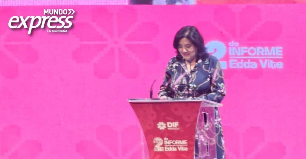 Segundo informe de Edda Vite Ramos en el DIF Hidalgo