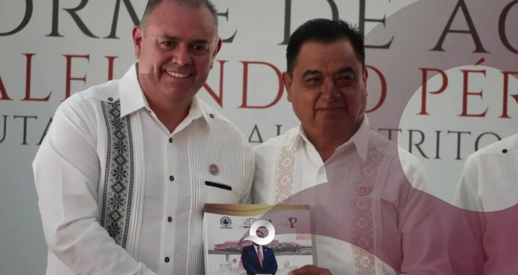 José María Alejandro Pérez rinde primer informe y resalta acciones en legislación y gestión social